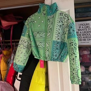 Green Bandana Coat
